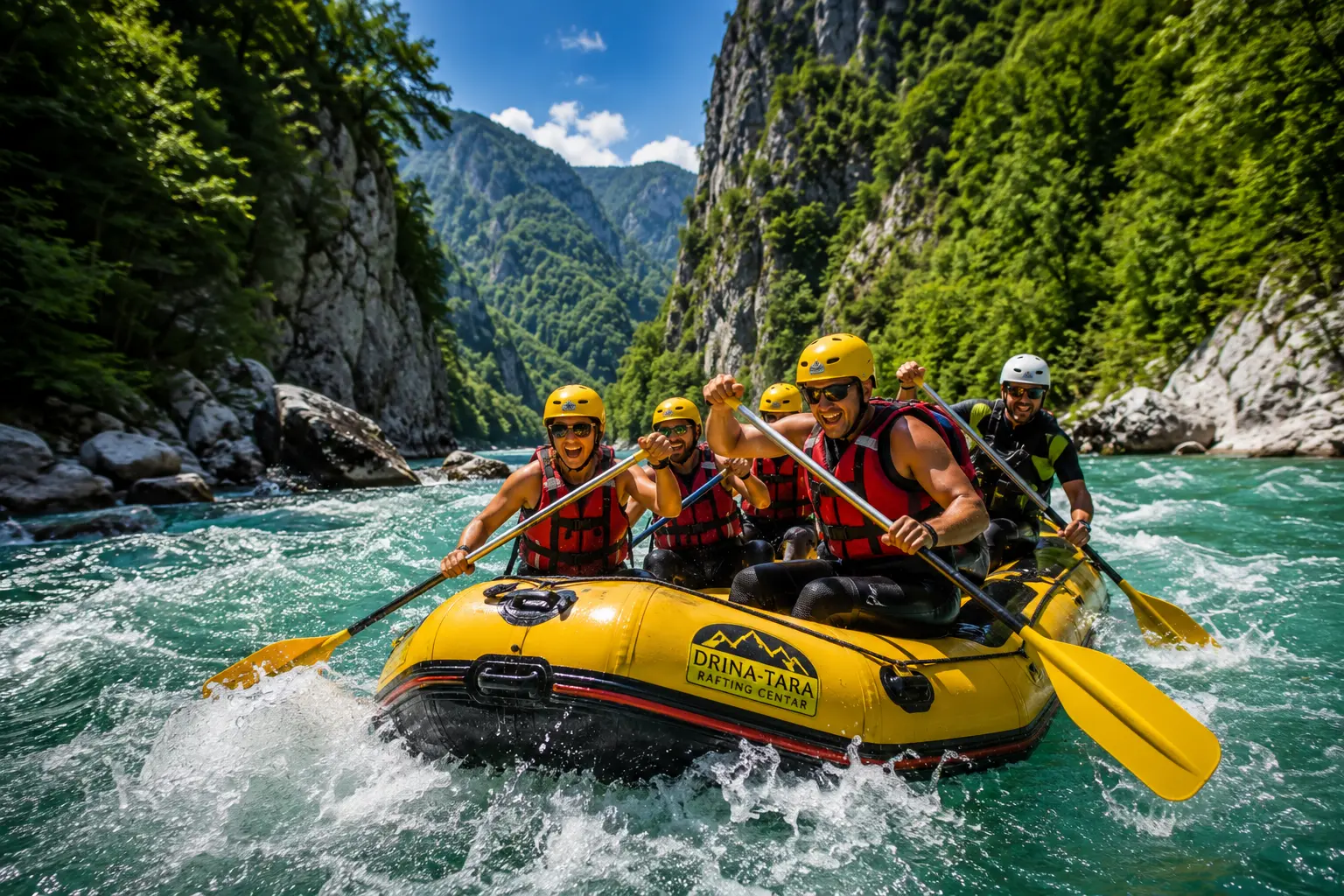 Nagrada: rafting avantura na Drini i Tari